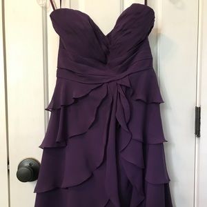 Purple party dress